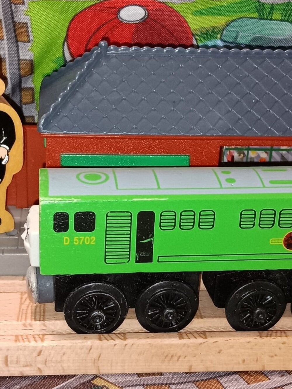 Thomas Wooden Railway Train Track Engine Diesel Boco